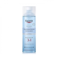 Eucerin DermatoCLEAN [HYALURON] Acqua Micellare 3 in 1 Detergente Struccante Idratante 200 ml