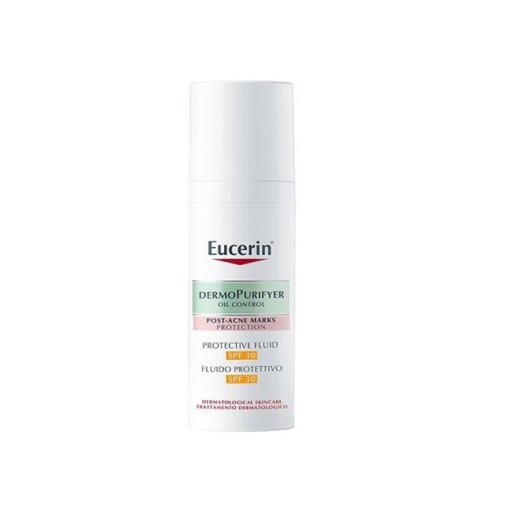 Eucerin DermoPurifyer Oil Control Fluido Protettivo Opacizzante SPF 30 Anti-Macchie E Imperfezioni 50 ml