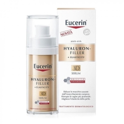 Eucerin Hyaluron-Filler + Elasticity 3D Serum Siero Anti Età Per Pelli Mature 30 ml