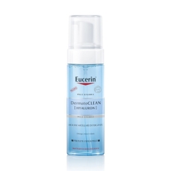 Eucerin DermatoCLEAN [HYALURON] Mousse Micellare Detergente Struccante Per Tutti I Tipi Di Pelle 150 ml