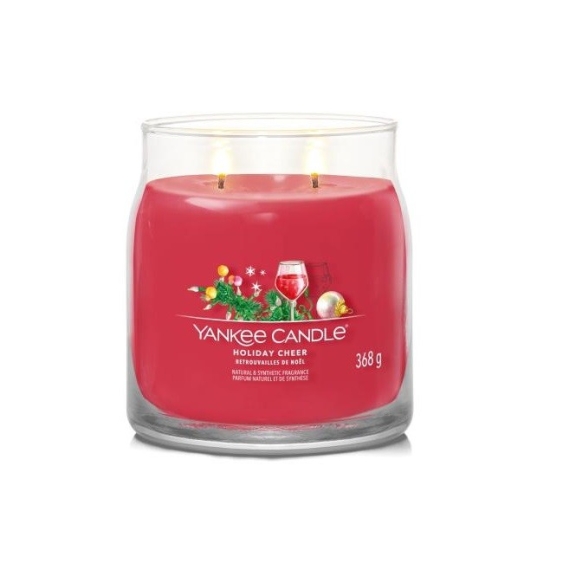 Yankee Candle Candela Profumata In Giara Media Letters To Santa 368 gr