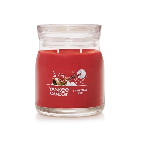 Yankee Candle Candela Profumata In Giara Media Christmas Eve 368 gr
