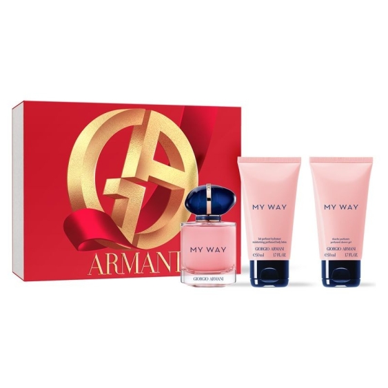 Armani My Way 50 ml + Body Lotion + Shower Gel Cofanetto