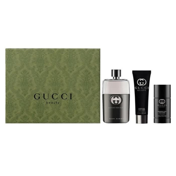 Gucci Guilty Pour Homme 90 Ml + Shower Gel + Deo Stick Cofanetto