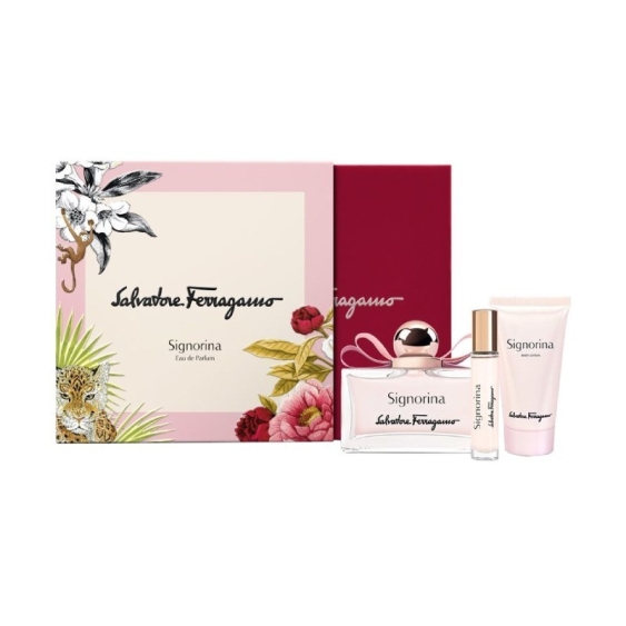 Salvatore Ferragamo Signorina 100 ml + 10 ml + Body Lotion Cofanetto