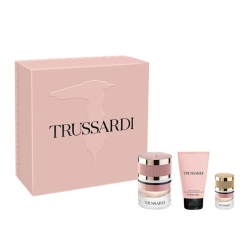 Trussardi Donna Eau De Parfum 30 ml + Mini-Size 7 ml + Silk Body Emulsion Cofanetto