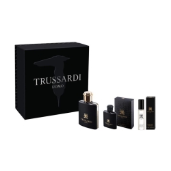 Trussardi Uomo Eau De Toilette 50 ml + Mini-Size 7 ml + Travel-Size 10 ml Cofanetto