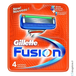 Gillette Fusion Lame di Ricambio 4 PZ