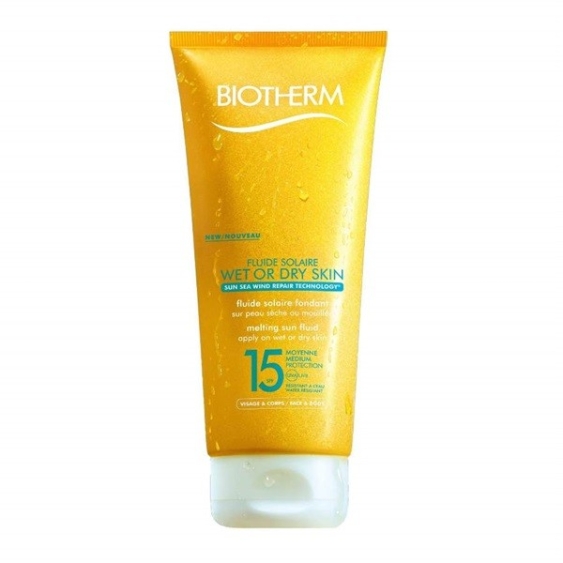 Biotherm Fluide Solare Wet Or Dry Skin SPF15 200ML