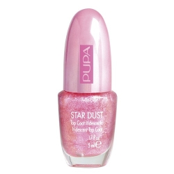 Pupa Star Dust Top Coat - 01 Iridescent Pink