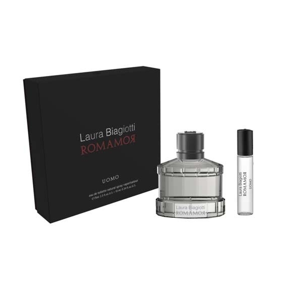 Laura Biagiotti Romamor Uomo 75 ml Cofanetto