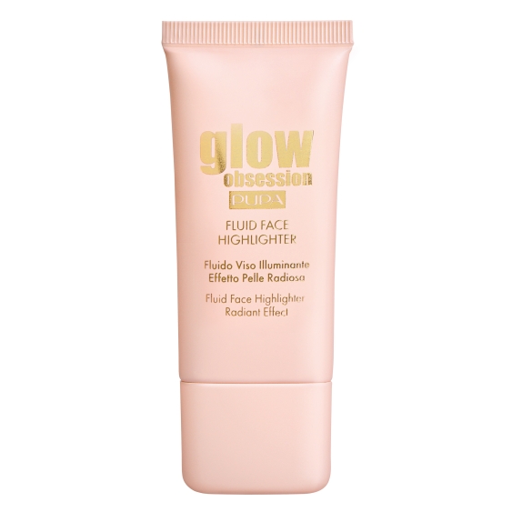 Pupa Glow Obsession Face Fluid Highlighter Effetto Pelle Radiosa - 003 Rosé