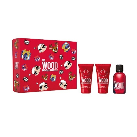Dsquared2 Red Wood 50 ml Cofanetto