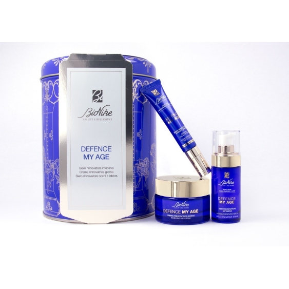 Bionike Defence My Age Cofanetto Crema Giorno + Siero Viso + Siero Occhi E Labbra