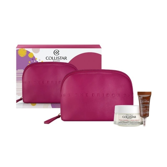 Collistar Crema Vitamina C + Acido Ferulico 50 ml + Contorno Occhi Cofanetto Viso