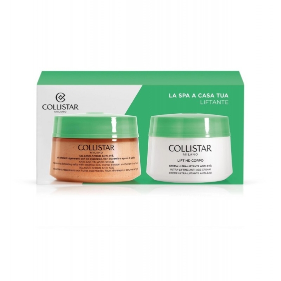 Collistar Cofanetto La Spa A Casa Tua Liftante - Talasso-Scrub Anti-età + Lift HD Corpo