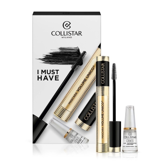 Collistar Cofanetto I Must Have Mascara Volume Unico + Smalto 3in1