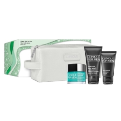 Clinique For Men Maximum Hydrator Cofanetto Uomo Crema Viso + Detergente + Scrub