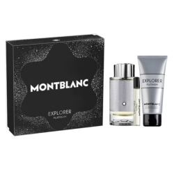 Mont Blanc Explorer Platinum 100 ml + 7,5 ml + Shower Gel Cofanetto