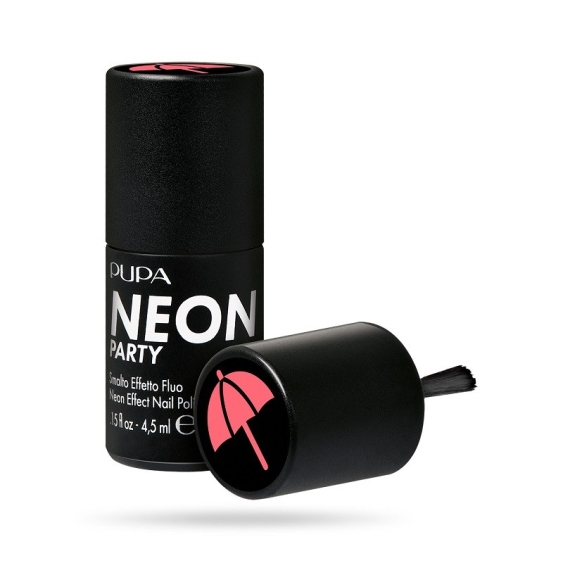 Pupa Neon Party Smalto Effetto Fluo 900 On The Beach Pink