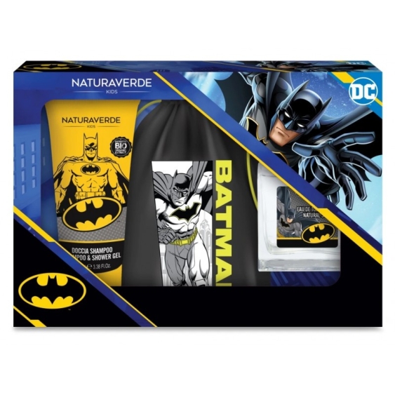 Naturaverde Batman Eau De Toilette 50 ml + Doccia Shampoo 100 ml + Zainetto