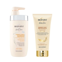 Biopoint Nourish Duo Body Care Crema Corpo 500 ml + Bagno Olio 200 ml Cofanetto