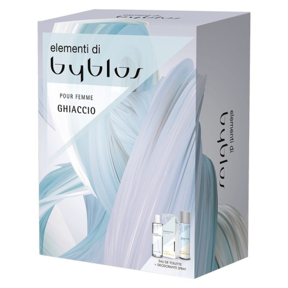Byblos Ghiaccio Pour Femme Eau De Toilette + Deo Spray Cofanetto