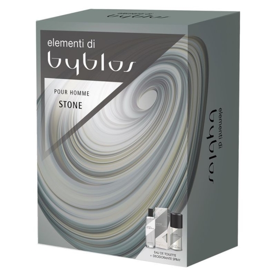 Byblos Stone Pour Homme Eau De Toilette + Deo Spray Cofanetto