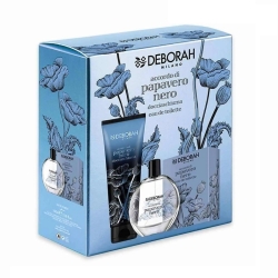 Deborah Accordo Di Papavero Nero Eau De Toilette 100 ml + Docciaschiuma Cofanetto