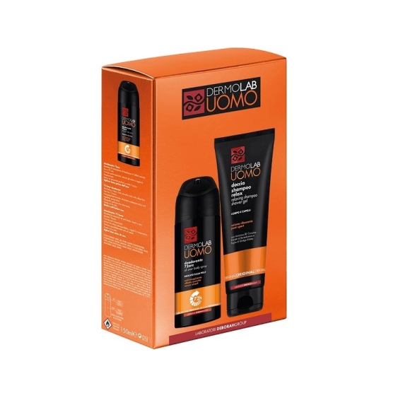 Dermolab Kit Uomo Docciashampoo Relax + Deo Spray 72H
