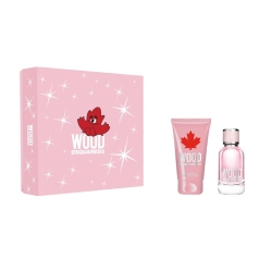 Dsquared2 Wood For Her 30 ml + Body Lotion + Shower Gel Cofanetto