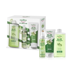 Equilibra Kit Corpo Aloe Dermo Bagno + Acqua Profumata + Crema Corpo Fluida