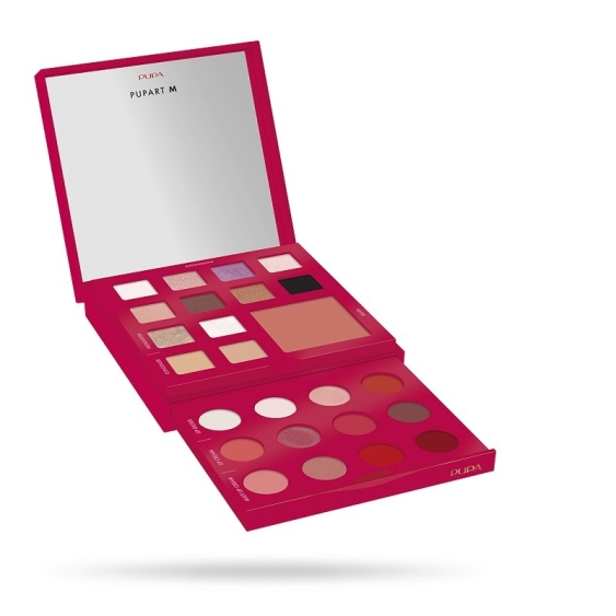 Pupa Pupart M - Red Palette Make-Up Viso