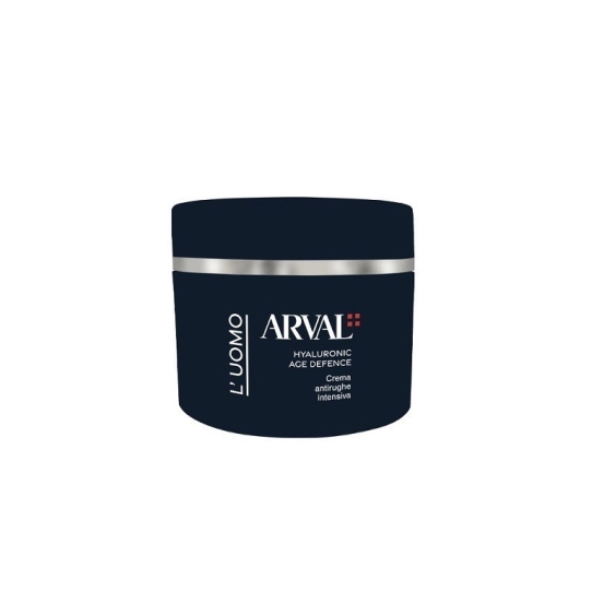 Arval L'Uomo Hyaluronic Age Defence Crema Antirughe Intensiva 50 ml