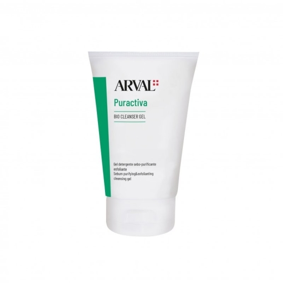 Arval Puractiva Bio Cleanser Gel Detergente Sebo-Purificante Esfoliante 150 ml