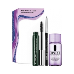 Clinique High Drama In A Wink Cofanetto Mascara + Matita Occhi + Struccante