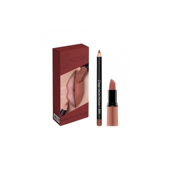 Diego Dalla Palma Lip Contour Kit Rossetto + Matita Labbra - 503 Caramello