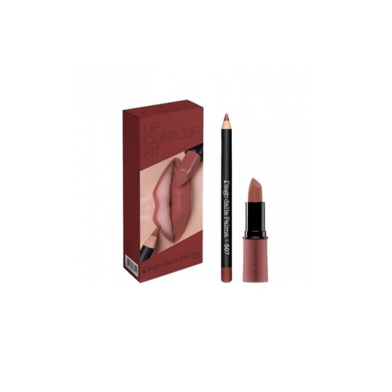 Diego Dalla Palma Lip Contour Kit Rossetto + Matita Labbra - 507 Marsala