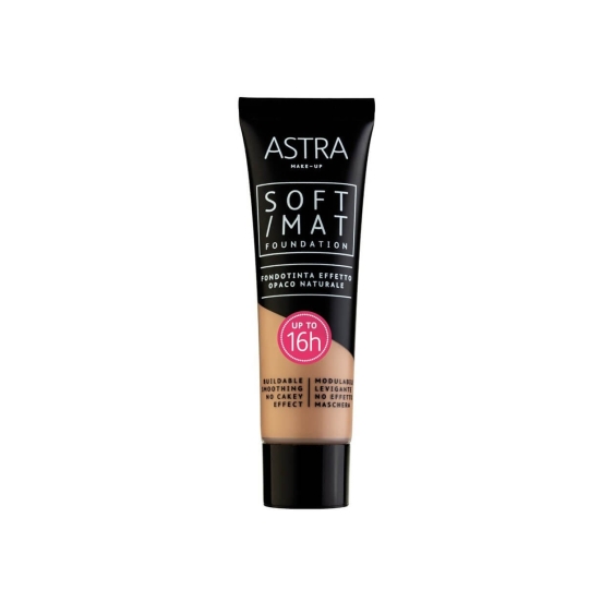 Astra Soft Mat Foundation Fondotinta Opaco	06 Hazelnut