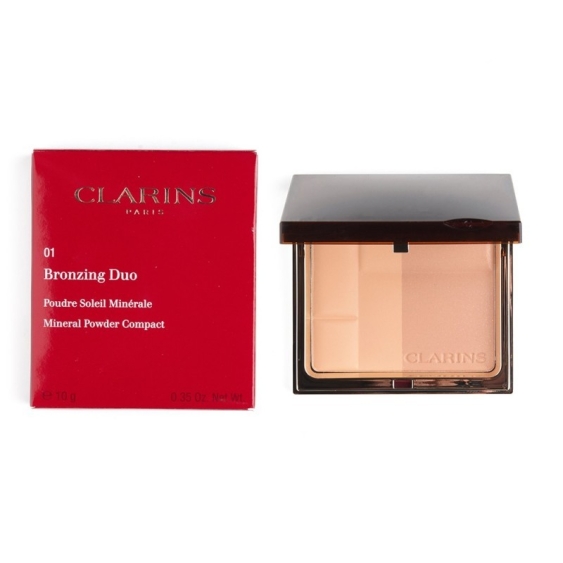 Clarins Bronzing Duo Mineral Powder Compact SPF 15 - 01 Light