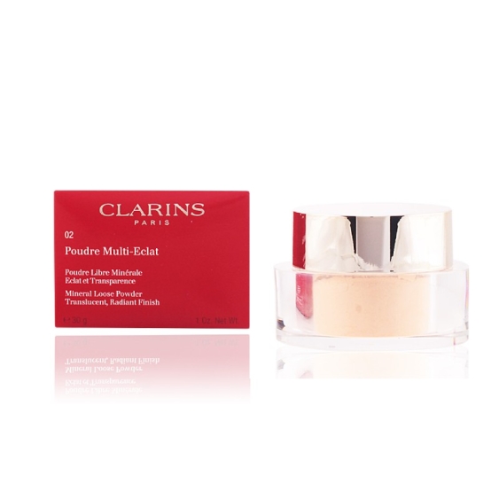 Clarins Poudre Multi Eclat Mineral Loose Powder - 02 Medium