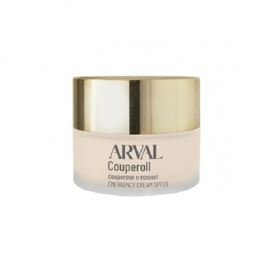 Arval Couperoll Emergency Cream SPF20 Crema Antirossore Anti-Età 50 ml