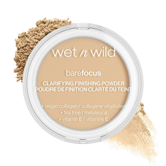 Wet n Wild Bare Focus Clarifying Finishing Powder Cipria Opacizzante 480 Light/Medium