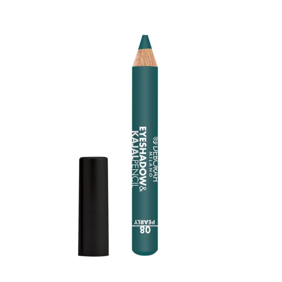 Deborah Eyeshadow & Kajal Pencil - 08 Petrolio Pearly
