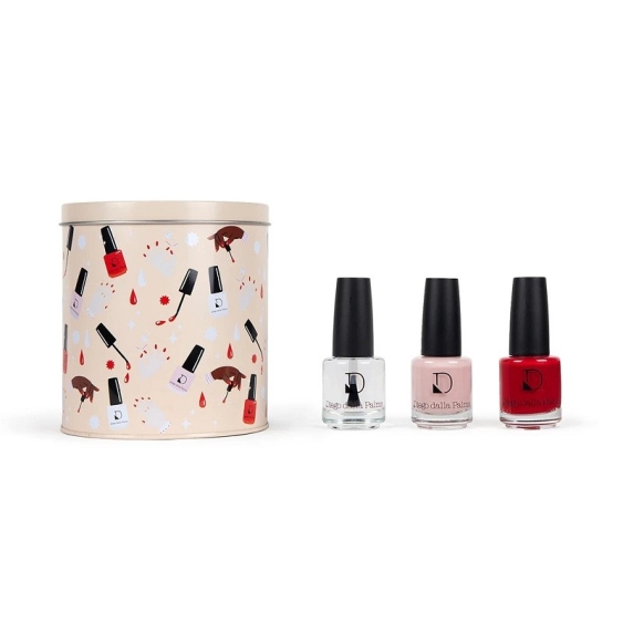 Diego Dalla Palma Nails Kit Base Levigante N.202 + Gloss Anti Sbeccamento N.203 + Smalto Bloody Mary N.225