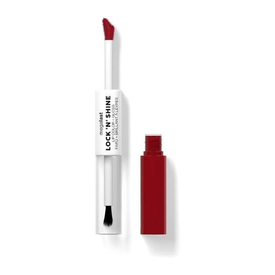 Wet n Wild Megalast Lock N Shine - Lip Color + Gloss - Red-Y-For Me