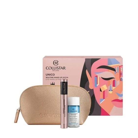 Collistar Unico Routine Make-Up Occhi Cofanetto Mascara + Struccante