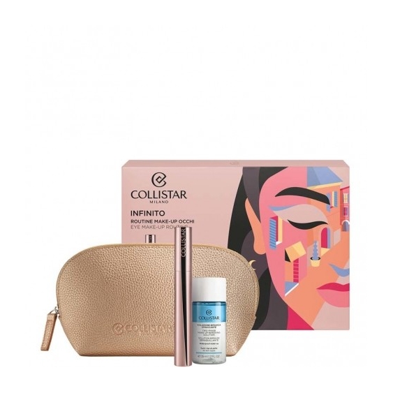 Collistar Infinito Routine Make-Up Occhi Cofanetto Mascara + Struccante