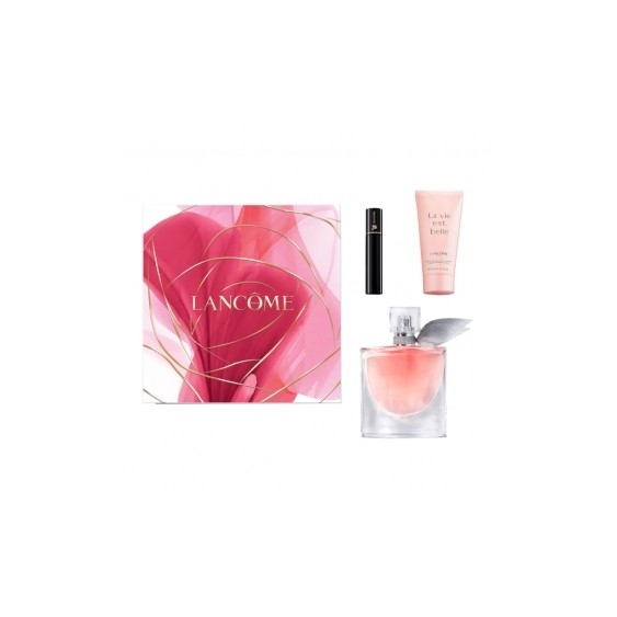 Lancome La Vie Est Belle 50 ml + Body Lotion + Mini Mascara Hypnose Cofanetto