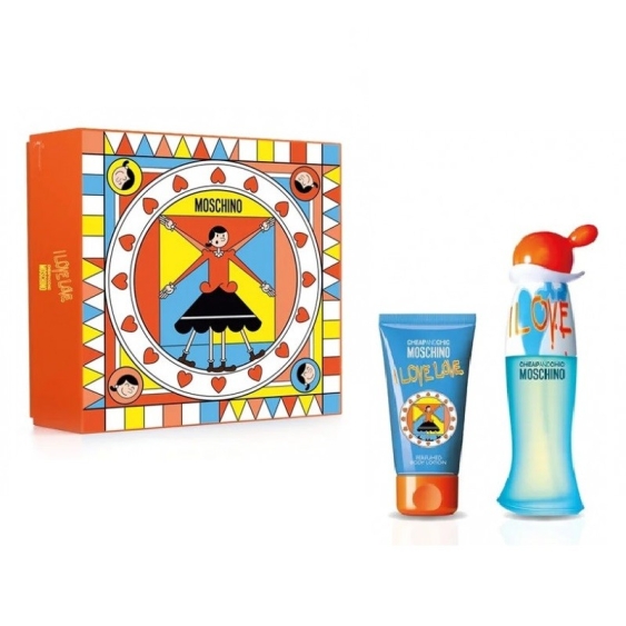 Moschino Cheap And Chic I Love Love 30 ml + Body Lotion Cofanetto